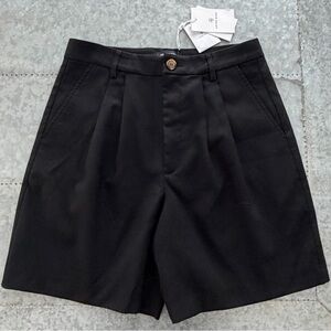 Anine Bing Bermuda Shorts NWT Black Size 10US 40EU
